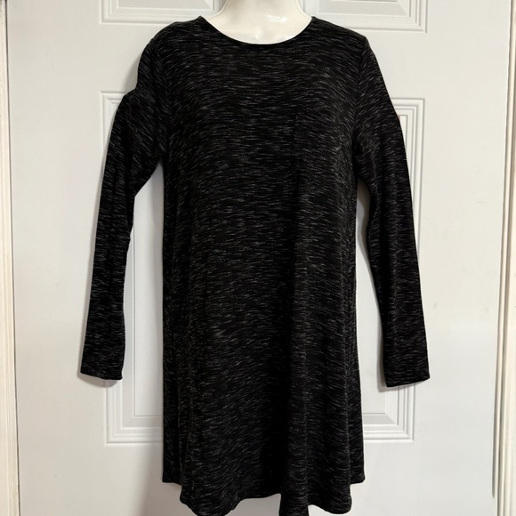 Abercrombie & Fitch Dress SZ Small Black Errands Streetwear Fall Winter Stretchy - Picture 1 of 7